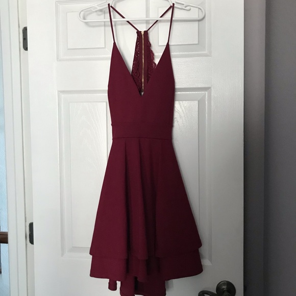 windsor burgundy dress